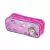 Estojo BRW Duplo Unicórnio Magic Rosa e Roxo