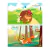 Caderno Meia Pauta Animativa Dominguinhos 40 Folhas 275x200mm Capa Dura