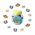 Borracha Tilibra Mini Pets Pote com 20 unidades