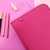 Fichário Universitário Dac Vision Rosa Com Ziper 48 Fls na internet