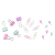Kit Papelaria Jocar Office Clips, Binder, e Alfinete Tons Pastel - comprar online