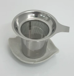 Descanso para Infusor Folha Cerâmica na internet