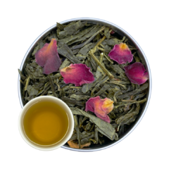 Pomegranate - Blend de Chá Verde com Rosas e Romã