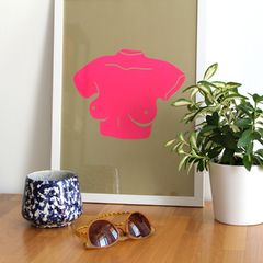 Serigrafia A3 Busto grego - comprar online