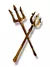 Tridente Cruzado - 30cm Alt - loja online
