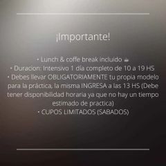 CURSO: (MODALIDAD PRESENCIAL) DE LIFTING DE PESTAÑAS & VISAGISMO en internet