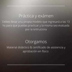 CURSO: (MODALIDAD PRESENCIAL) DE LIFTING DE PESTAÑAS & VISAGISMO - tienda online