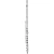 Flauta Transversal C Harmonics HFL-5237S Prata