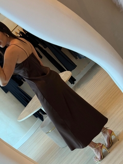VESTIDO CETIM SABRINA - loja online