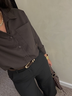 CAMISA OVER TRICOLINE na internet