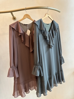 VESTIDO BABADOS NOEMI - comprar online