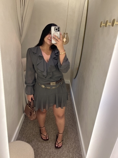 VESTIDO BABADOS NOEMI - loja online