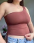 cropped sophia marrom - comprar online