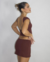 short saia ana couro - sea soul