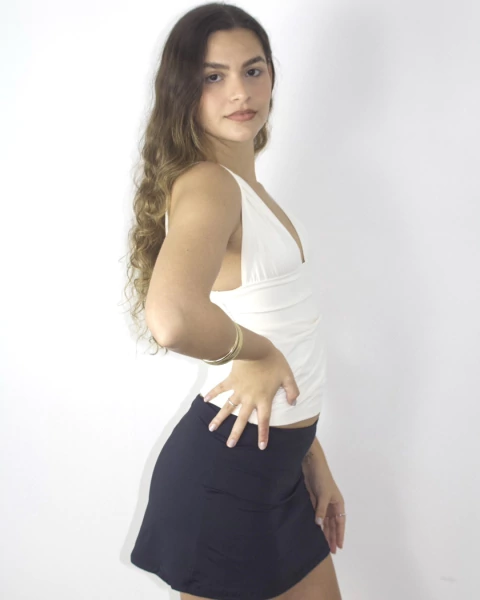 short-saia ana preto - comprar online