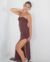 vestido marie marrom - comprar online