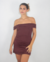 vestido tess marrom - comprar online