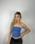 cropped bella azul - comprar online
