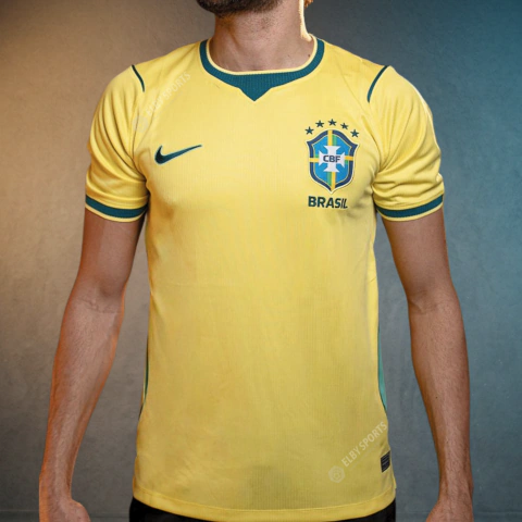 CAMISA SELEÇÃO BRASIL COPA 2026 I - TORCEDOR MASCULINA
