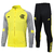 CONJUNTO MOLETOM FLAMENGO 2023 ZÍPER S/ CAPUZ - AMARELO | CINZA