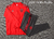 CONJUNTO MOLETOM FLAMENGO 2021 ZÍPER S/ CAPUZ - VERMELHO | PRETO na internet