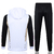 CONJUNTO MOLETOM REAL MADRID 2024 FECHADO C/ CAPUZ - BRANCO E PRETO - comprar online