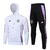 CONJUNTO MOLETOM ALEMANHA 2024 FECHADO C/ CAPUZ - BRANCO