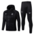 CONJUNTO MOLETOM PSG 2022 ZÍPER C/ CAPUZ - PRETO