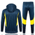 CONJUNTO MOLETOM REAL MADRID 2024 FECHADO C/ CAPUZ - AZUL MARINHO - comprar online