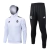 CONJUNTO MOLETOM REAL MADRID 2023 ZÍPER C/ CAPUZ - BRANCO | PRETO | ROXO