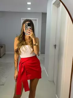 Saia Laysa Vermelha
