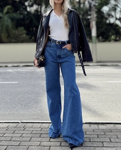 Calça Wide leg jeans - loja online