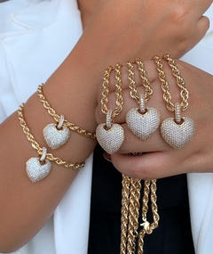 Pulseira Coração