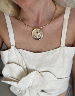 Aro Medalhão Espírito Santo
