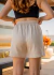 Shorts alfaiataria cintura alta bolso quadrado externo - loja online