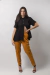 Calça alfaiataria mostarda na internet
