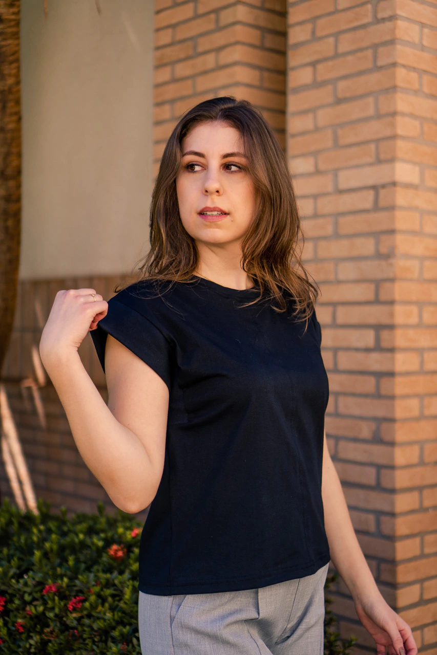 Muscle tee box preta