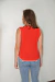 Blusa canelada duas cores sem mangas