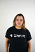 Camiseta preta com estampa black and white unissex