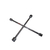 LLAVE CRUZ 14" CROMADA - comprar online