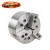 Placa automática de 03 castanhas de 254mm com passagem de 75mm e encaixe ASA 8