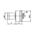 Porta Macho UNC5/16 norma JIS tamanho tc-312 - comprar online