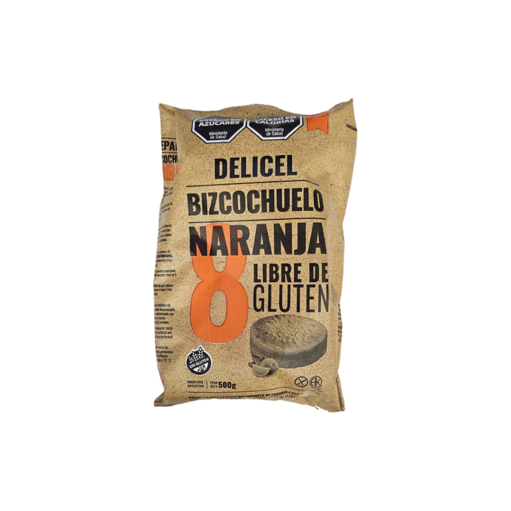 Bizcochuelo Naranja x500gr