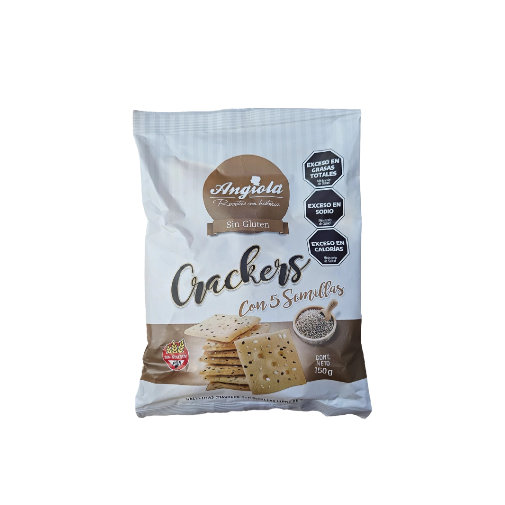 Crackers Saladas con semillas x150gr