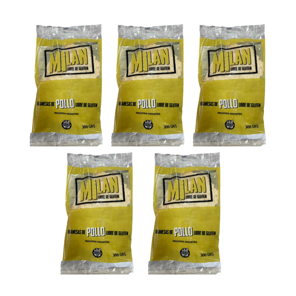 Combo Milanesas de Pollo x1.5k MILAN Sin gluten