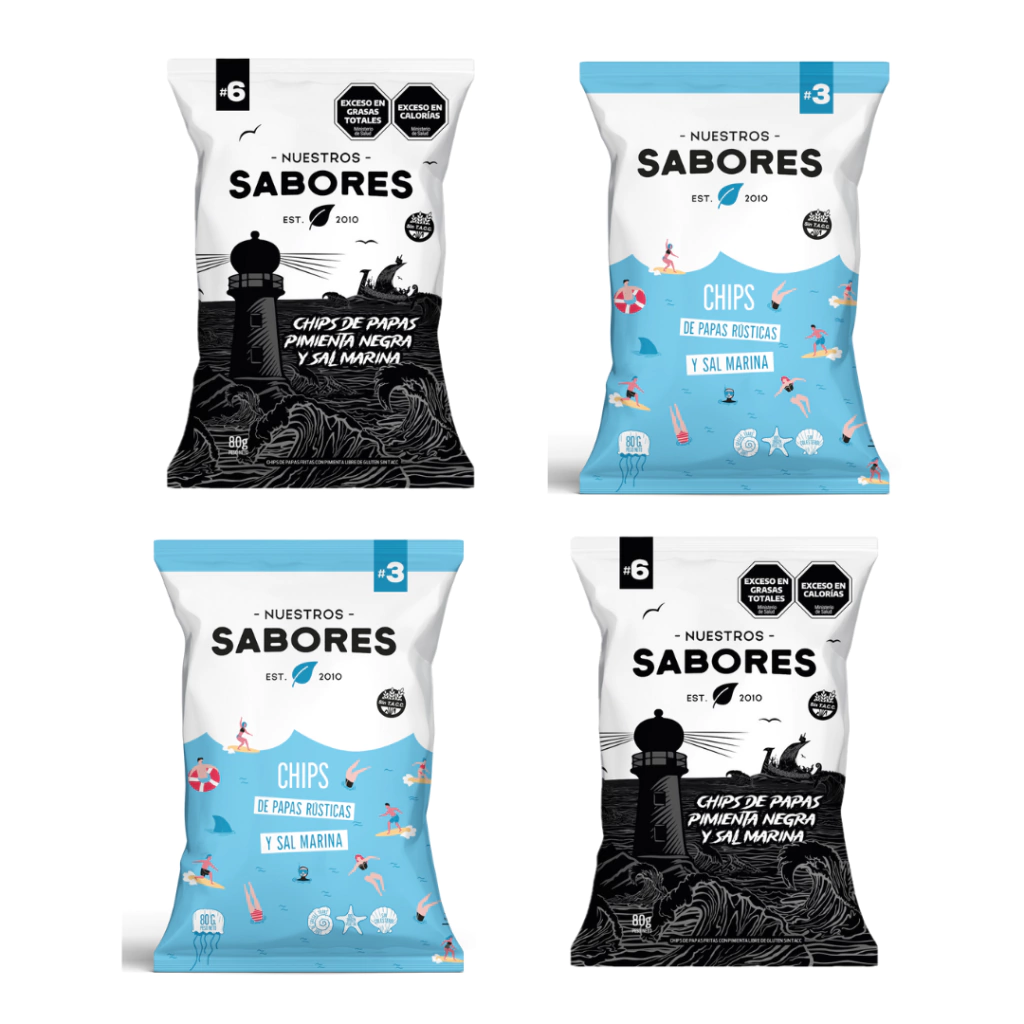 Combo Papas fritas Nuestros Sabores