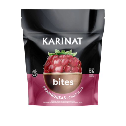 Bites Frambuesas + Chocolate sin TACC apto celiacos