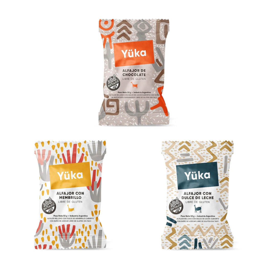 Combo Alfajores Surtidos YUKA x6