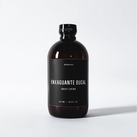 FRASCO ENXAGUANTE BUCAL - 250 ML