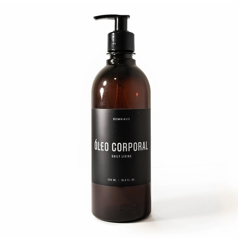 Frasco Óleo Corporal - 500 ml